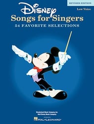 Disney Songs for Singers Vocal Solo & Collections sheet music cover Thumbnail
